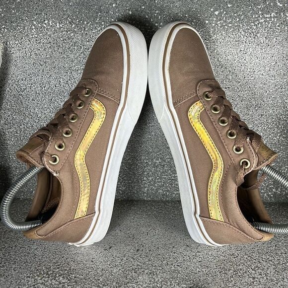 Vans Ward Deluxe Ortholite Old Skool Sneakers Shoes Size 6.5 - Picture 4 of 8